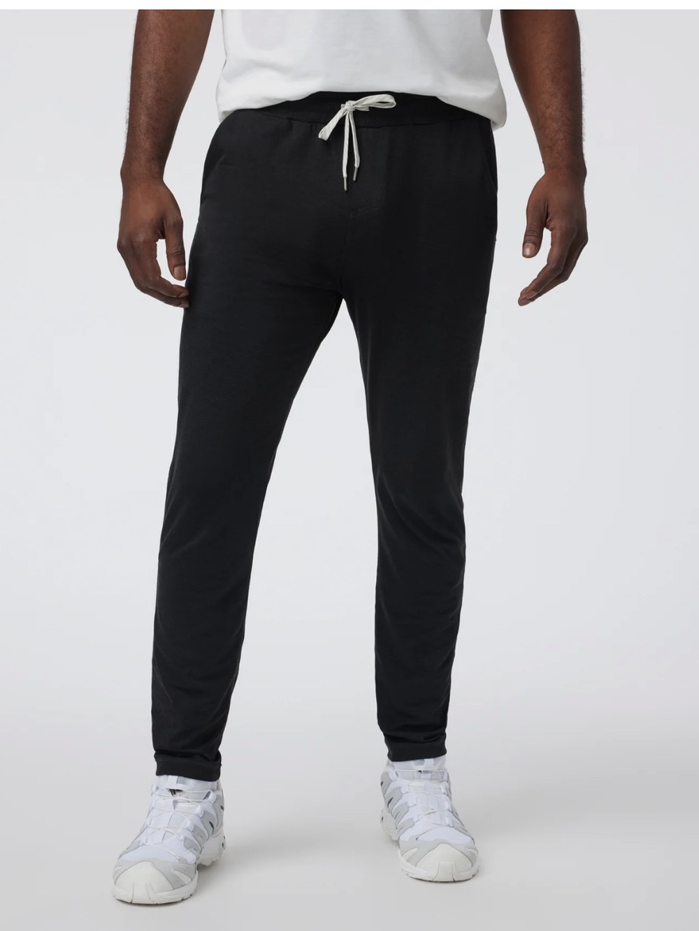 Vuori Men's Ponto Performance Pants Black Heather Size XS